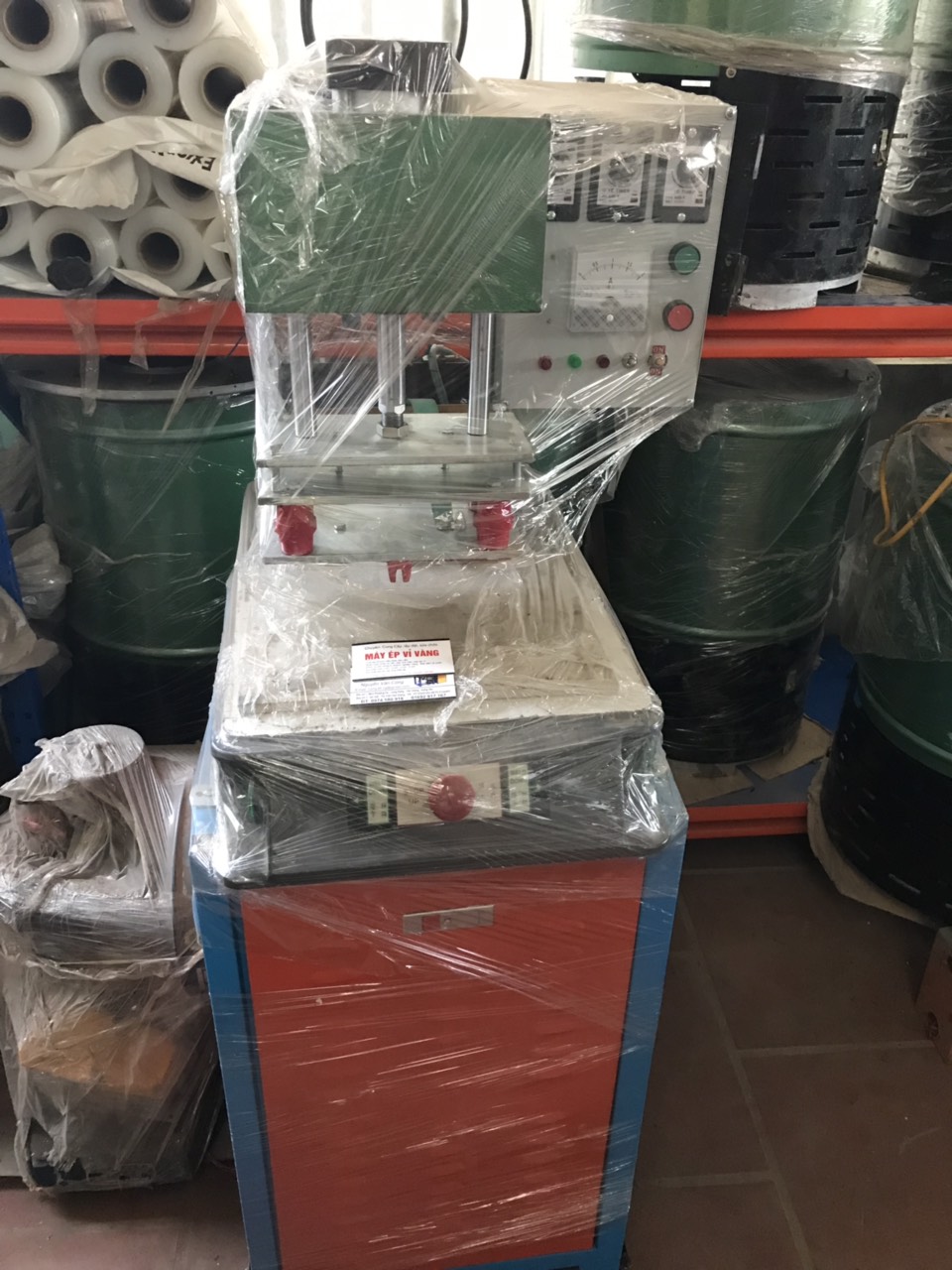 Máy Ép vỉ vàng, máy ép nhựa nhẫn vàng trơn, vàng miếng 1,2,3,5 chỉ vàng