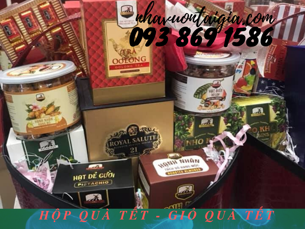 Giỏ quà tết 2020 TPHCM giỏ quà tết cao cấp