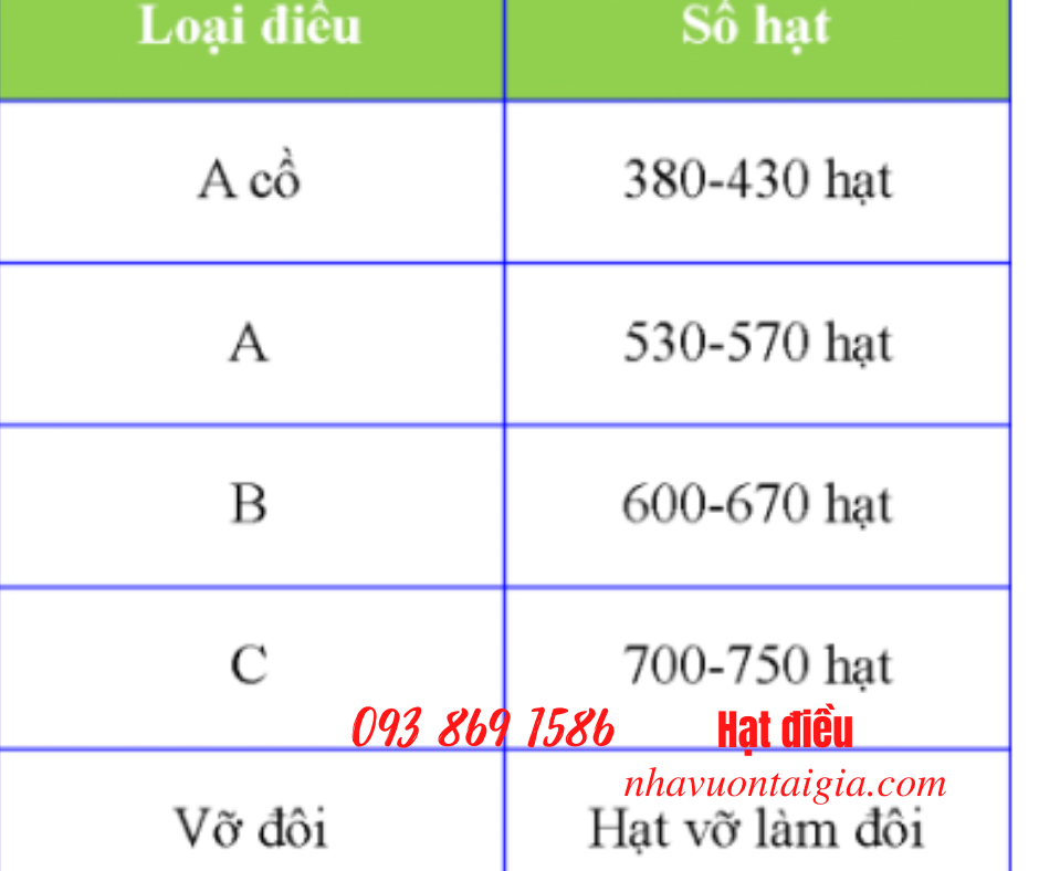 Hạt điều rang muối Bình Phước loại 1TPHCM NhaVuonTaiGia hàng xuất khẩu