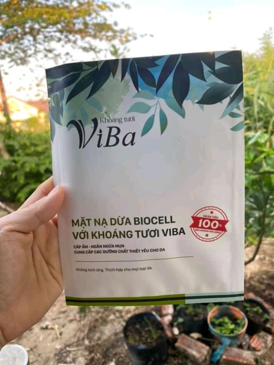 Mặt nạ Viba mặt nạ dưỡng da tốt nhất -Khoáng tươi Viba