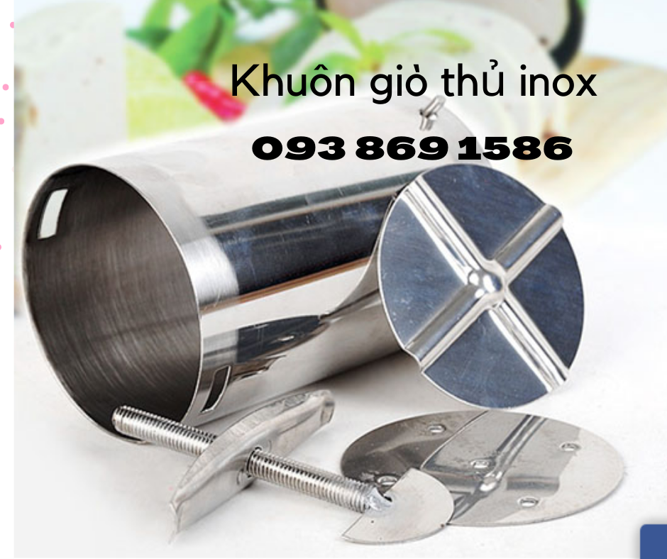 Khuôn làm giò thủ Inox 0.5kg, 1kg, 2kg