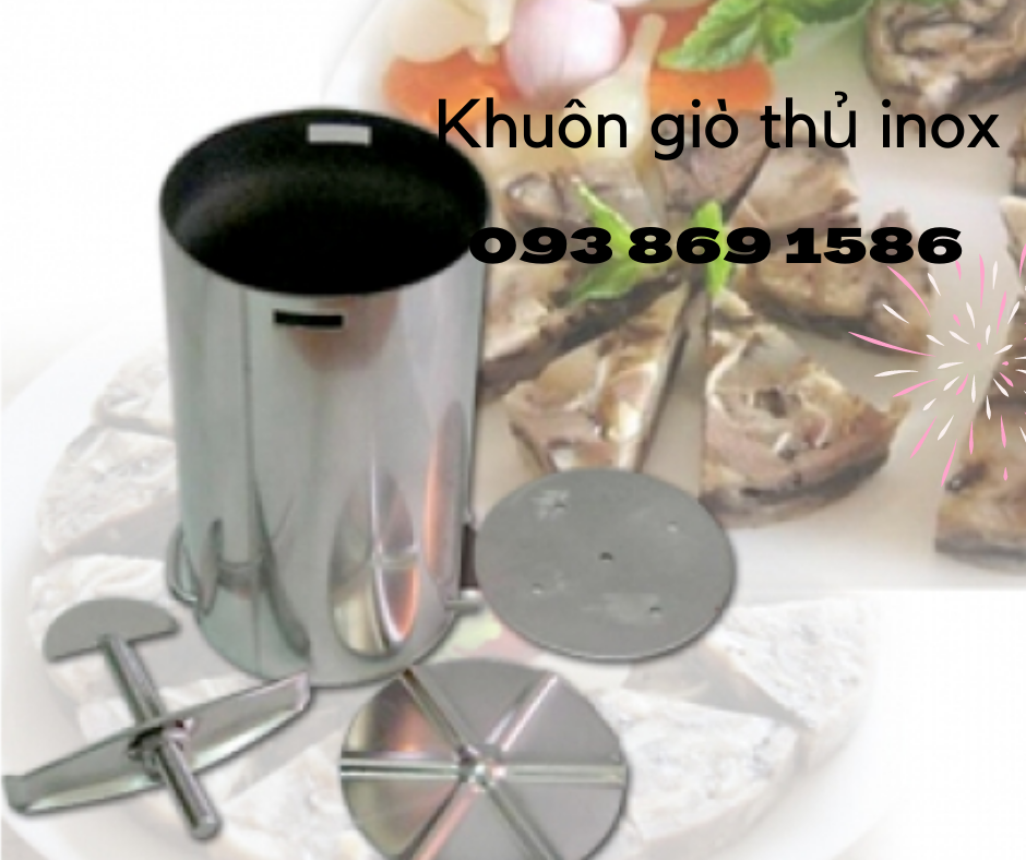 Khuôn làm giò thủ Inox 0.5kg, 1kg, 2kg