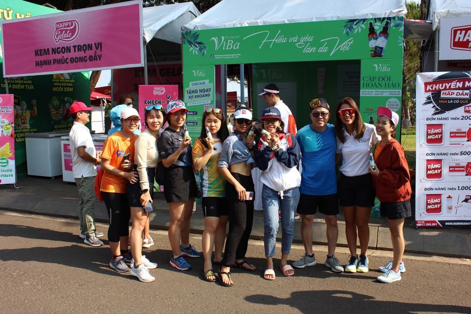 Khoáng tươi Viba với cộng đồng thể thao chuyên nghiệp