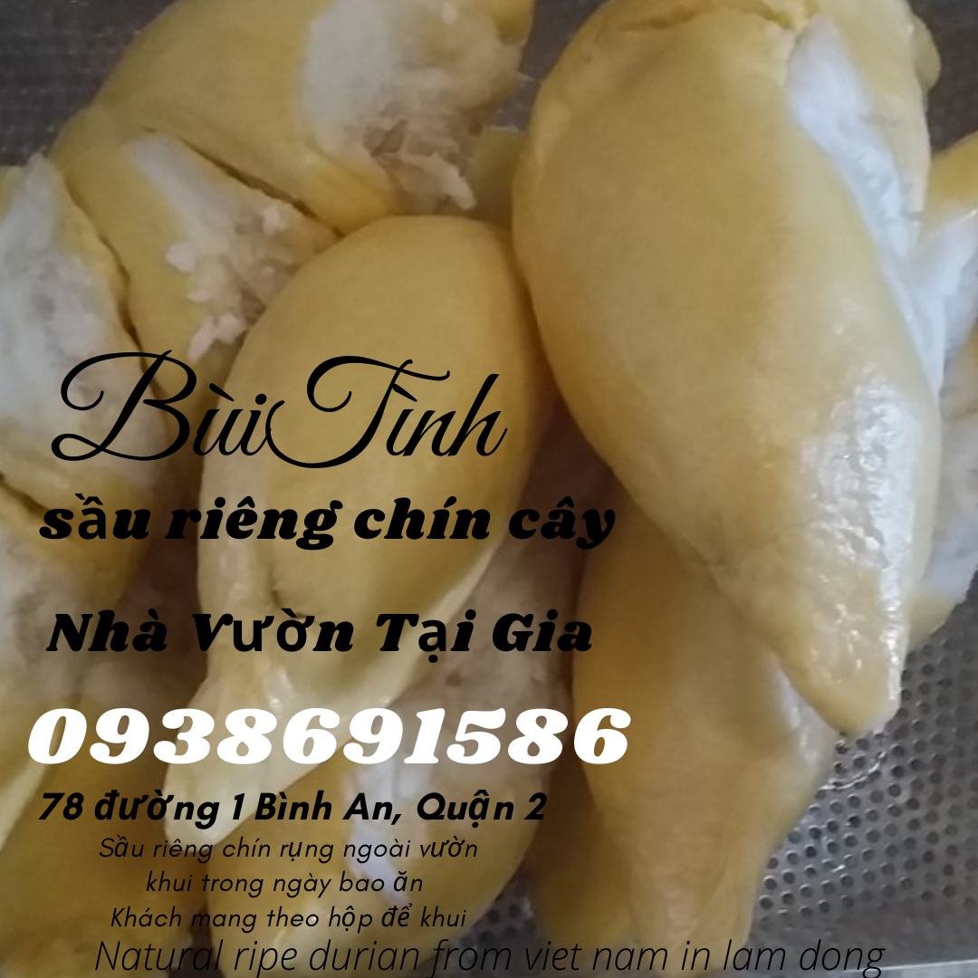 Cơm Sầu Riêng Ri6 ngon Nhà Vườn Tại Gia 0938691586
