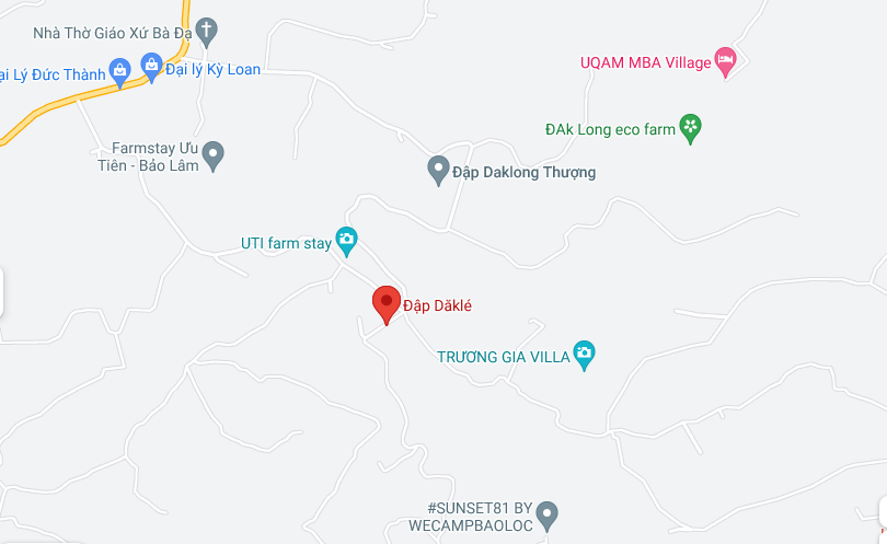  View hồ Đakle, Lộc Đức, Bảo Lâm