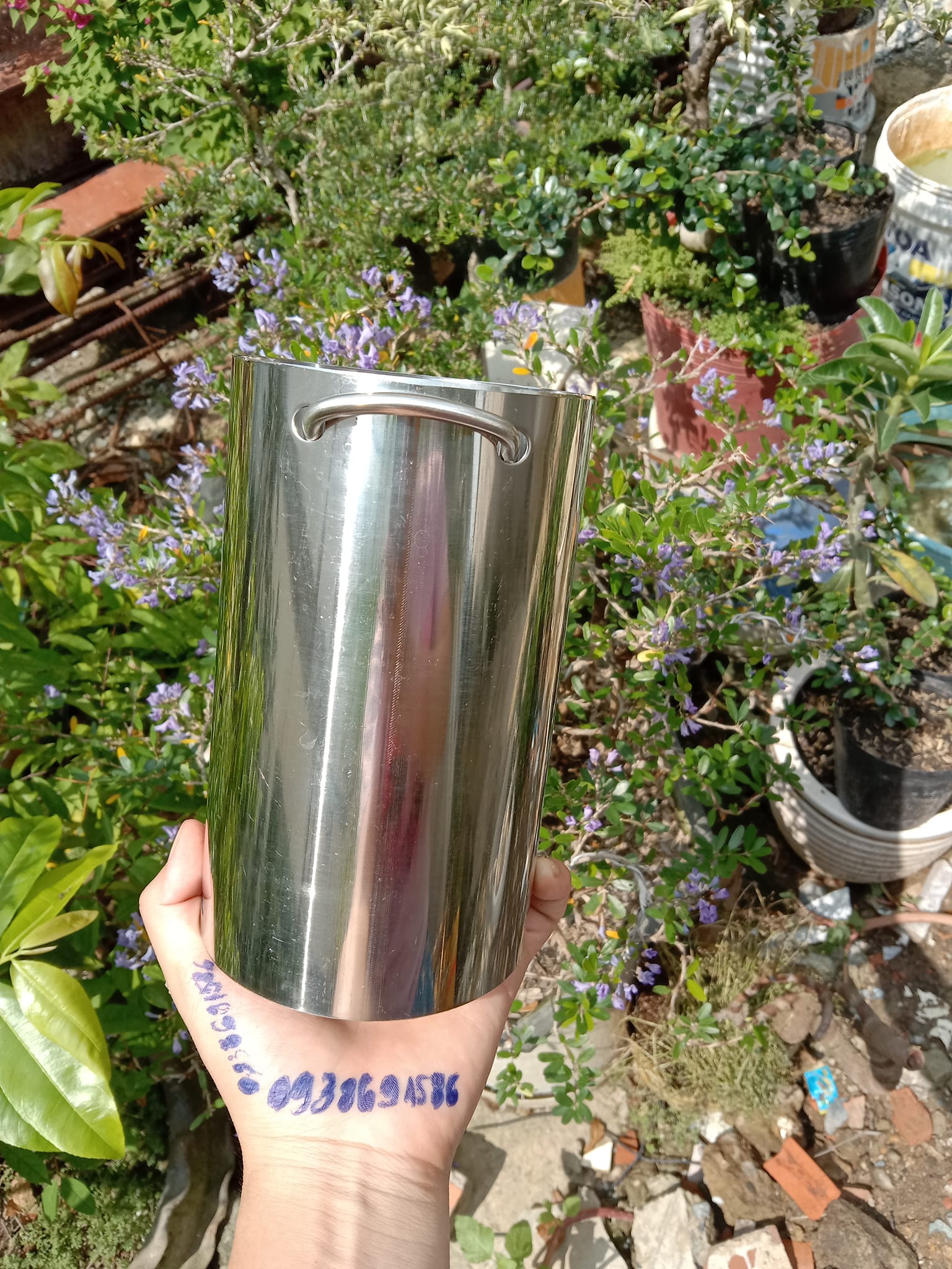 Khuôn làm giò thủ, giò xào bằng  Inox  304 ở TPHCM loại 1kg, 2kg,0,5kg 