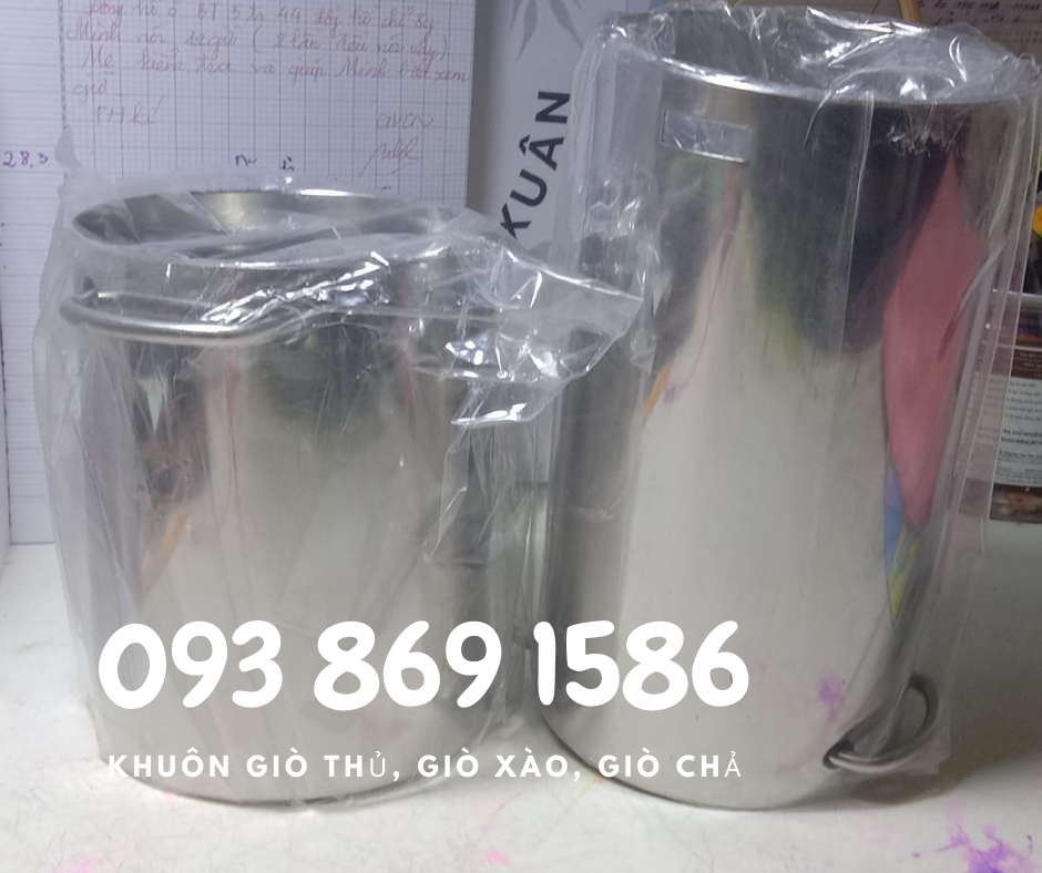 Khuôn làm giò thủ, giò xào bằng  Inox  304 ở TPHCM loại 1kg, 2kg,0,5kg 