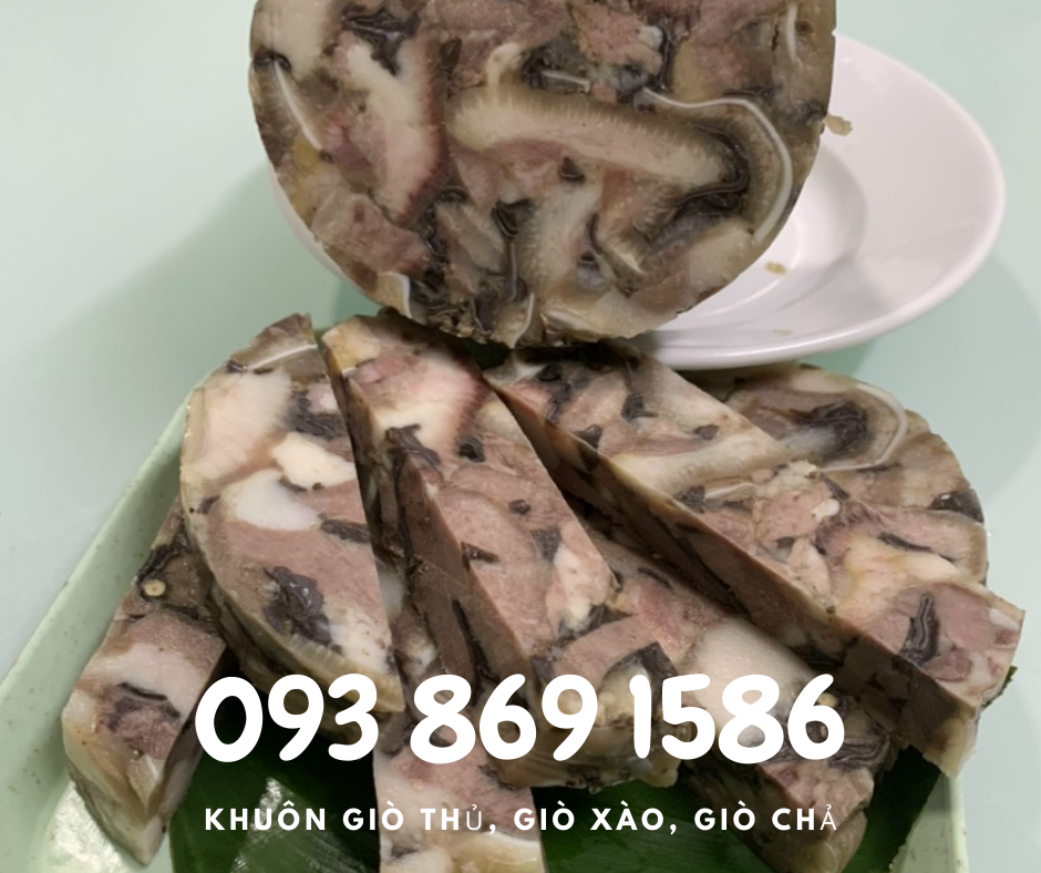 Khuôn làm giò thủ, giò xào bằng  Inox  304 ở TPHCM loại 1kg, 2kg,0,5kg 