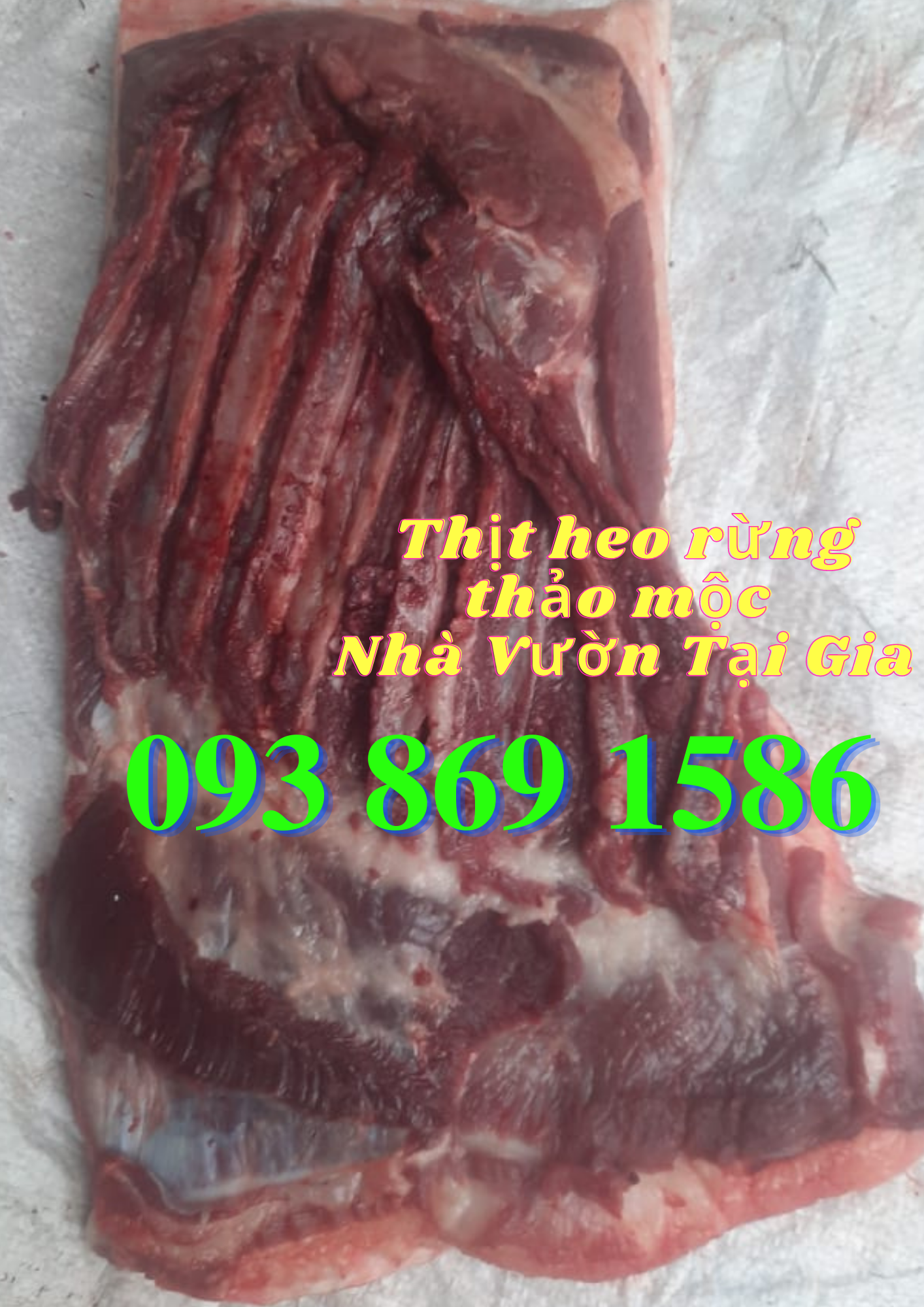 Mua thịt heo (lợn) rừng lai F1 tại TPHCM đặt trực tiếp từ nhà nuôi