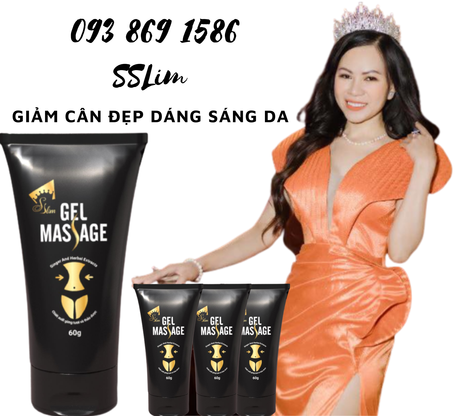 SSlim giảm béo giảm cân eo thon con kiến đẹp dáng sáng da như hoa hậu